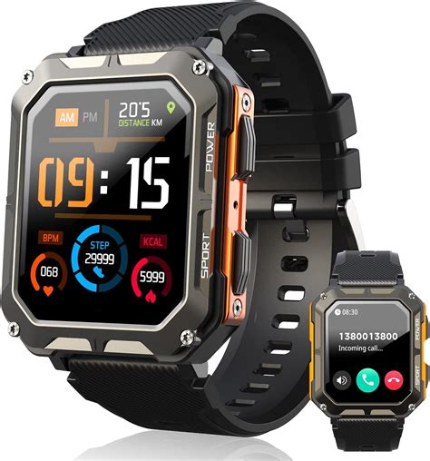 rugged smart watch for men